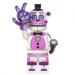 Five Nights at Freddy's Funtime Purple Freddy Custom Lego Minifigure m31
